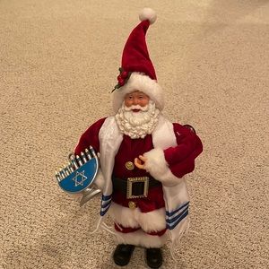 It’s Hanukkah Santa!   The perfect addition to a household mixed religion house